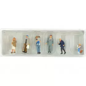 Passants et enfants - HO 1/87 - PREISER 10415