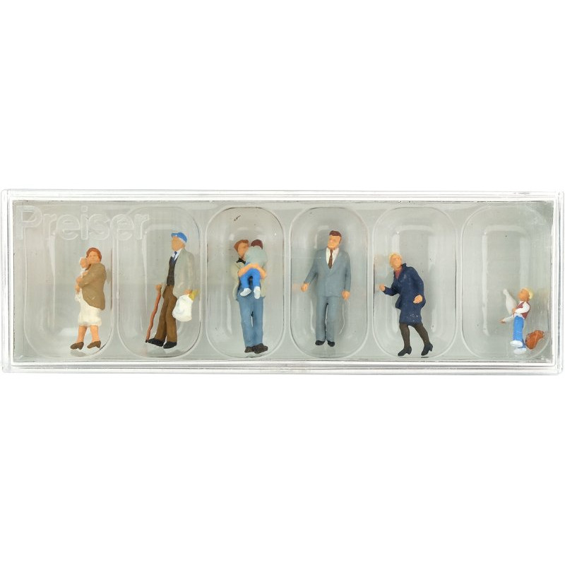 Passants et enfants - HO 1/87 - PREISER 10415