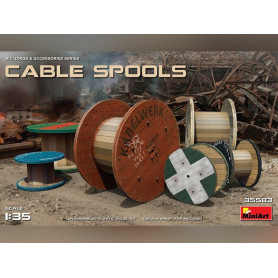 Tourets de câbles vides - échelle 1/35 - MINIART 35583