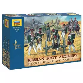 Artillerie Russe 1812 - guerres napoléoniennes - 1/72 - ZVEZDA 8022