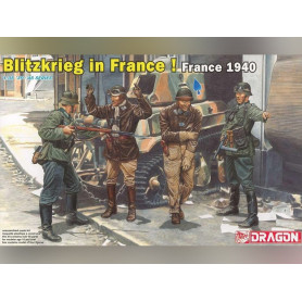 Infanterie allemande Blitzkrieg France 1940 - échelle 1/35 - DRAGON 6478