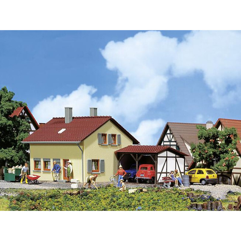 Maison avec extension - HO 1/87 - FALLER 131503