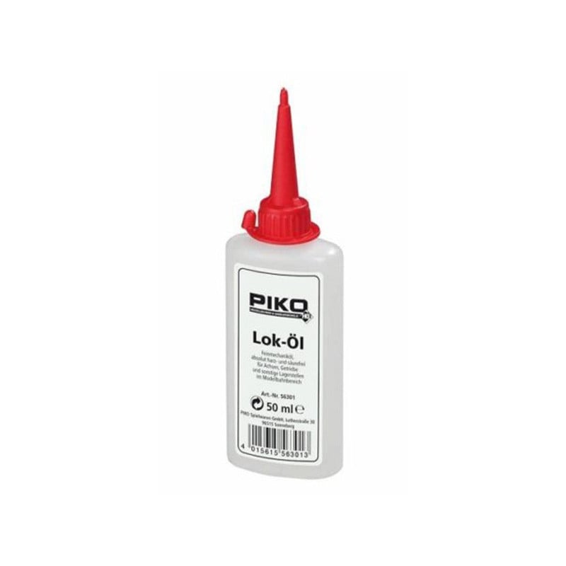 Burette d'huile 50 ml lubrifiant pour locomotive et wagon - PIKO 56301