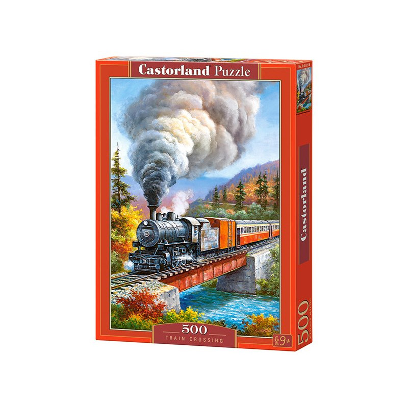 Train Crossing - Puzzle 500 pièces - CASTORLAND