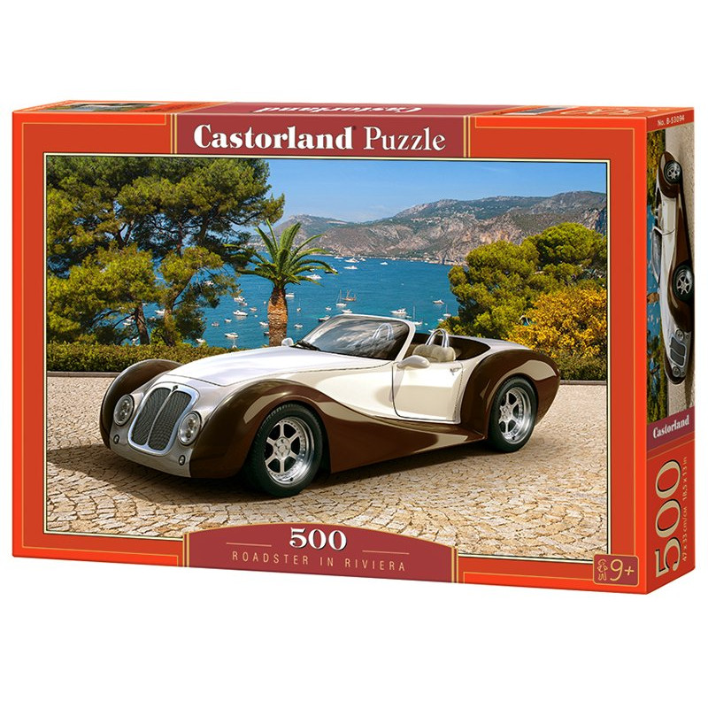 Roadster in Riviera - Puzzle 500 pièces - CASTORLAND
