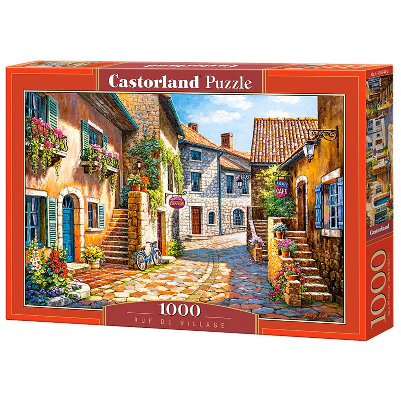 Rue de Village - Puzzle 1000 pièces - CASTORLAND