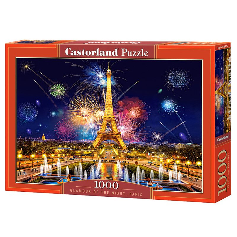 Glamour of the Night, Paris - Puzzle 1000 pièces - CASTORLAND