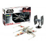 Set collector Star Wars X-Wing Fighter + Tie Fighter - kit complet - REVELL 06054