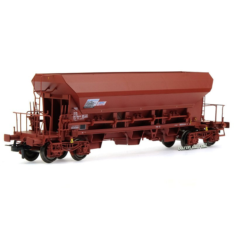 Wagon trémie F70 Eads Facs ép. V SNCF - HO 1/87 - REE WB-672