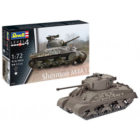 Sherman M4A1 - échelle 1/72 - REVELL 03290