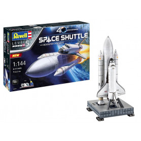 Space Shuttle et Booster Rockets, 40ème anniversaire - échelle 1/144 - REVELL 05674