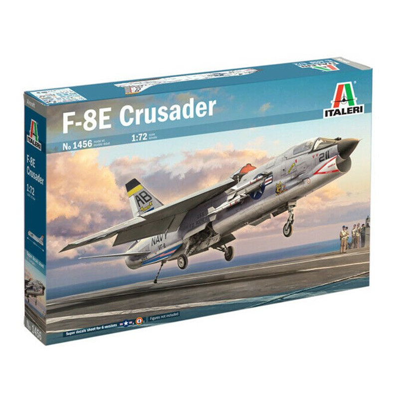 F-8E Crusader - échelle 1/72 - ITALERI 1456