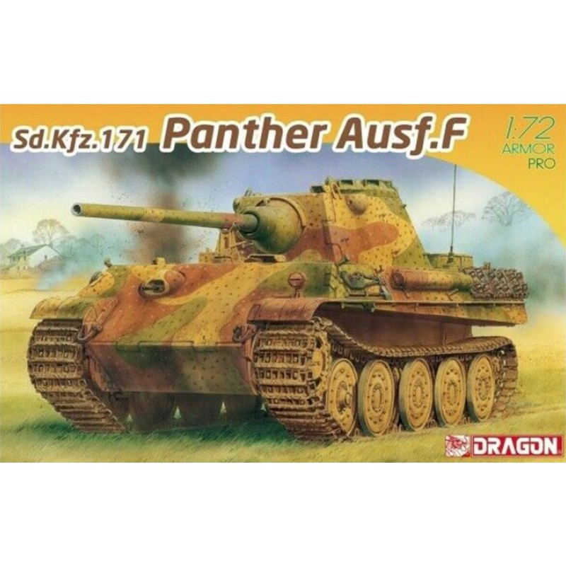 Panther Ausf.F WWII - échelle 1/72 - DRAGON 7647