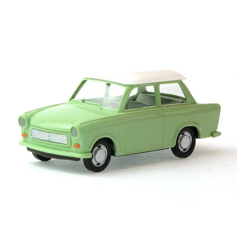 Trabant P601 Limousine verte - HO 1/87 - BUSCH 53106