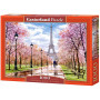 Romantic Walk In Paris - Puzzle 1000 pièces - CASTORLAND