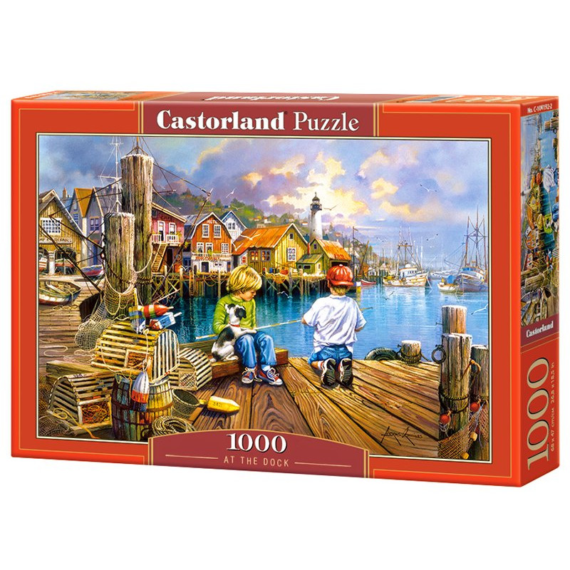 At the Dock - Puzzle 1000 pièces - CASTORLAND