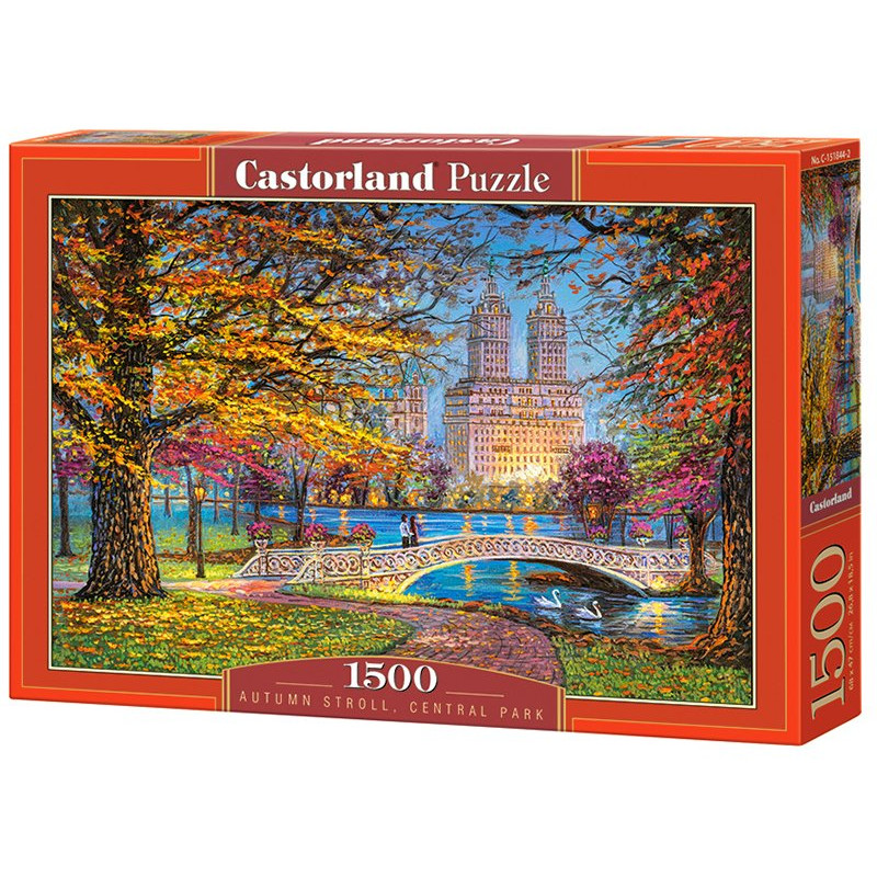 Autumn Stroll, Central Park - Puzzle 1500 pièces - CASTORLAND