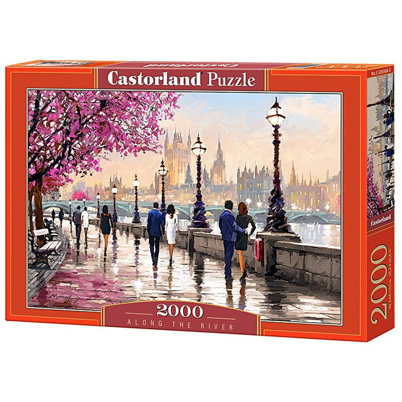 Along the River - Puzzle 2000 pièces - CASTORLAND