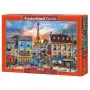 Streets of Paris - Puzzle 500 pièces - CASTORLAND