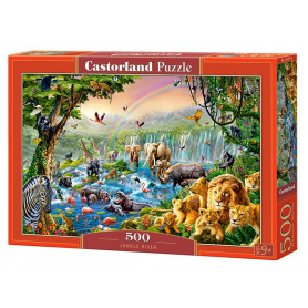 Jungle River - Puzzle 500 pièces - CASTORLAND
