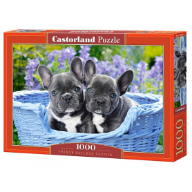 French Bulldog Puppies - Puzzle 1000 pièces - CASTORLAND