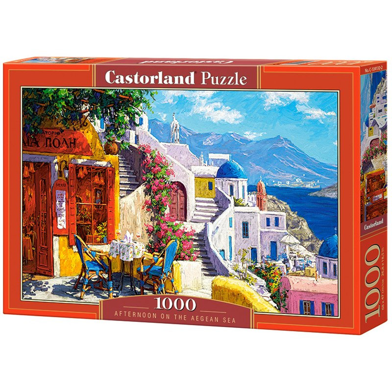 Afternoon on the Aegean Sea - Puzzle 1000 pièces - CASTORLAND