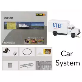 Coffret démarrage avec camion SAVIEM STEF Car system - HO 1/87 - Faller 191645