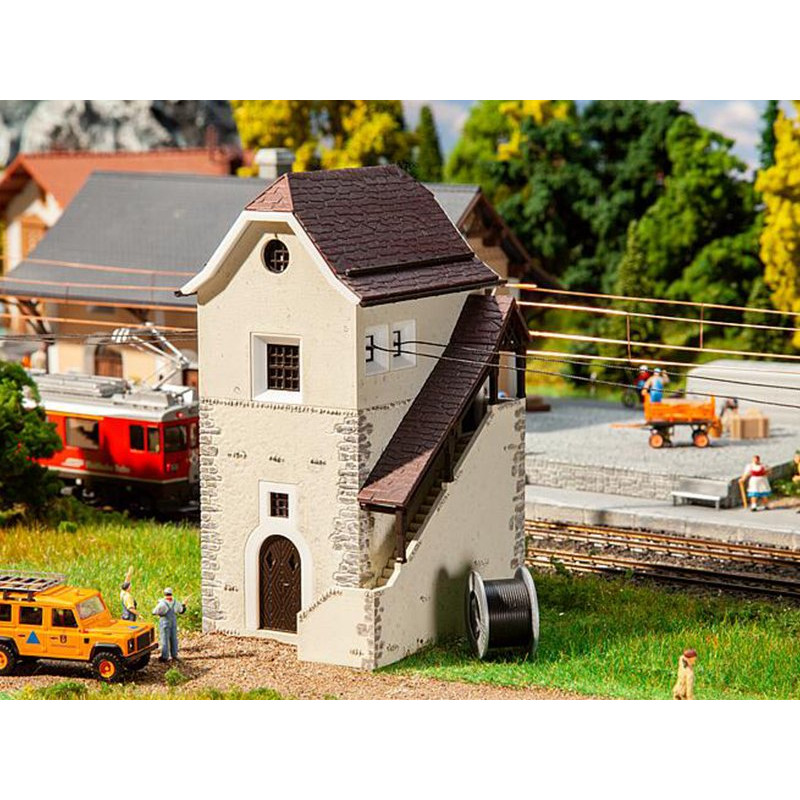 Bâtiment de commutation - HO 1/87 - FALLER 120269