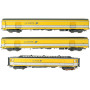 3x voitures postale jaune - ép V - HO 1/87 - 40425 LS Models