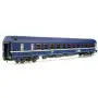Voiture Lits MU TEN logo encadré ép. IV - SNCF - HO 1/87 - JOUEF HJ4141