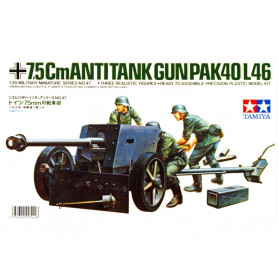 Canon anti-char Allemand 75mm - 1/35 - Tamiya 35047