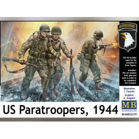 Parachutistes américain 1944 - 1/35 - MASTER BOX 35219