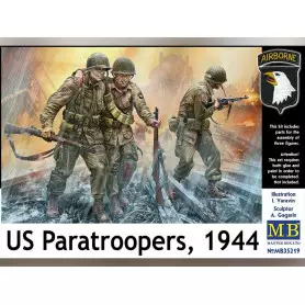 Parachutistes américain 1944 - 1/35 - MASTER BOX 35219