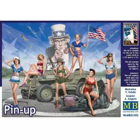 6x Pin-up - 1/35 - MASTER BOX 35183