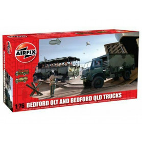 Camions Bedford QLD/QLT WWII - 1/76 - AIRFIX A03306