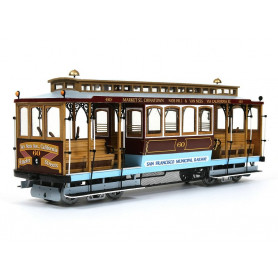 Maquette tramway SAN FRANCISCO - bois - 1/24 (G) - OCCRE 53007