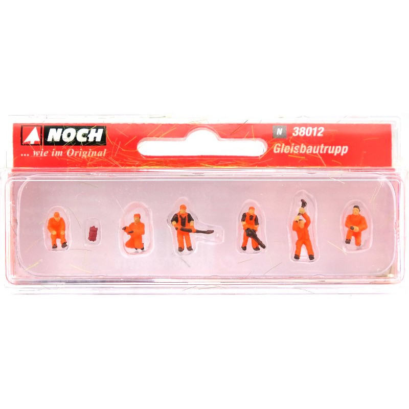 Equipe de poseurs de voie - N 1/160 - NOCH 38012
