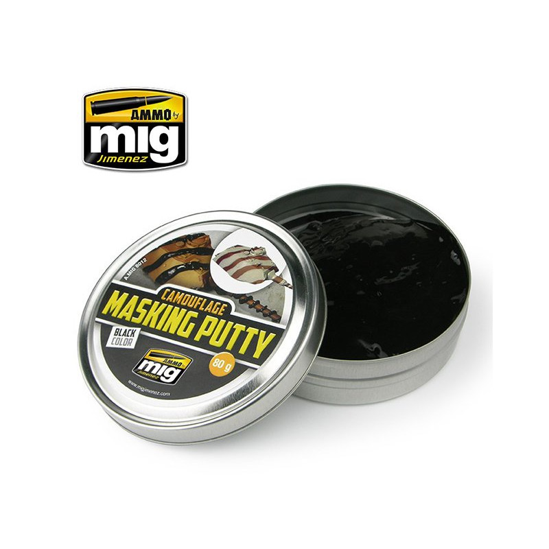 Masking PUTTY Camouflage noir 80g - MIG 8012