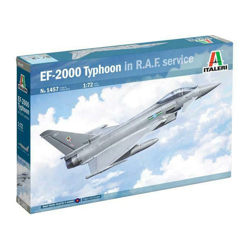 EF-2000 Typhoon RAF - échelle 1/72 - ITALERI 1457