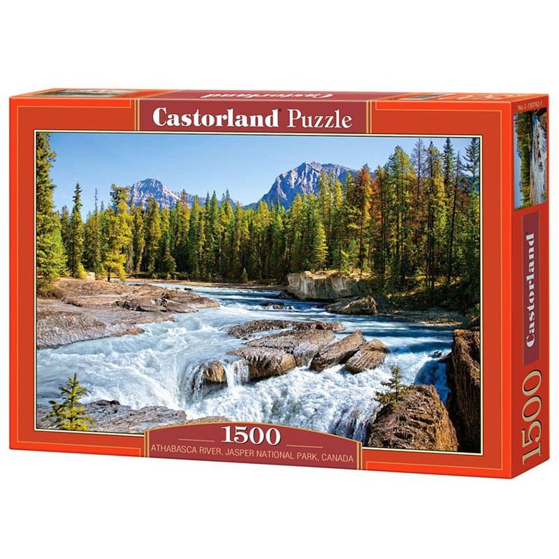 Athabasca River, Jasper National Park, Canada - Puzzle 1500 pièces - CASTORLAND