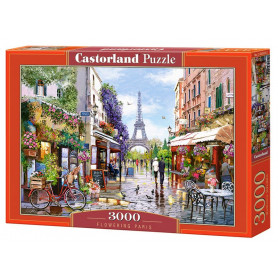 Flowering Paris - Puzzle 3000 pièces - CASTORLAND