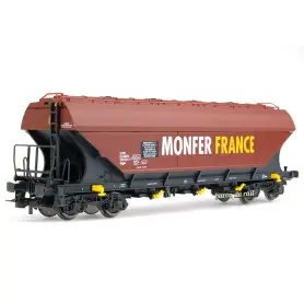 Wagon trémie Uagpps à parois plates Monfer France SNCF ép. VI - HO 1/87 - JOUEF HJ6204