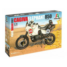 Cagiva Elephant 850 Dakar 1987 - échelle 1/9 - ITALERi 4643