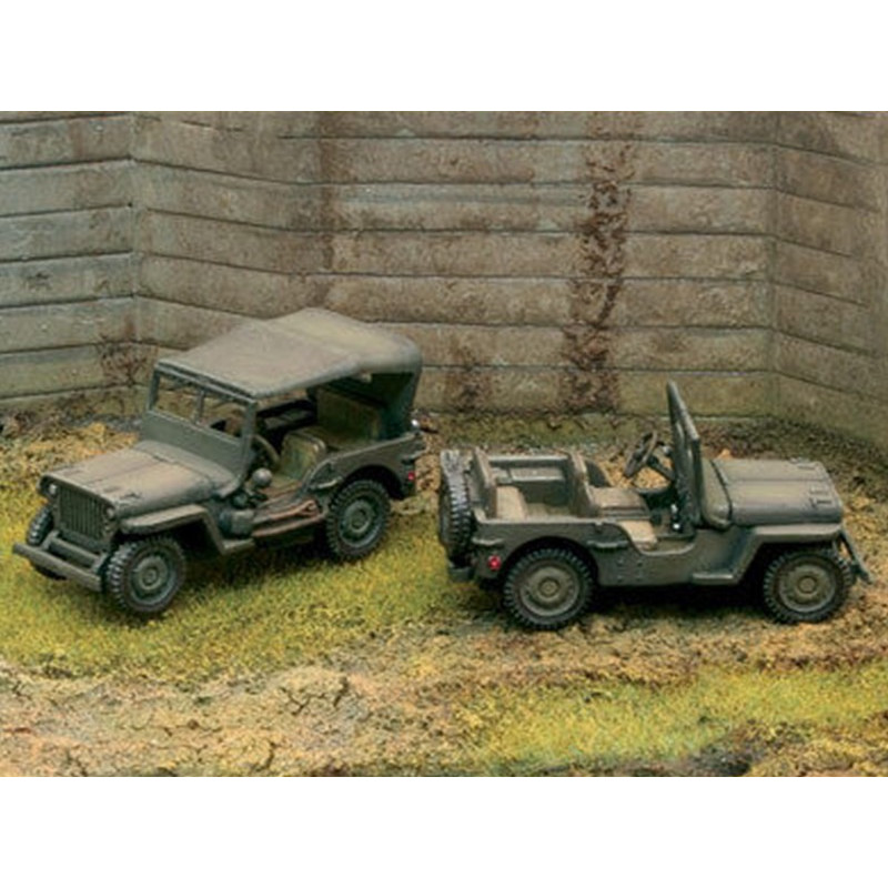 ITALERI 7506 - 1/72 - 2x Jeep Willys 4x4 - WWII