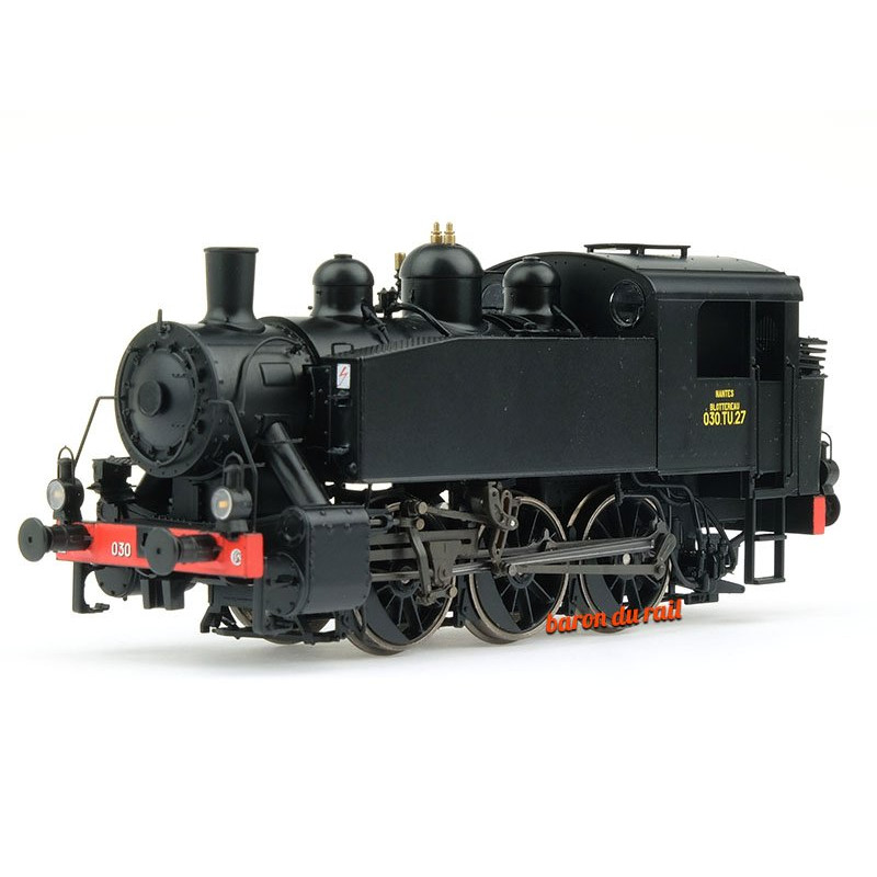 Vapeur 030 TU 27 OUEST, Dépôt de NANTES ép III analogique - HO 1/87 - REE MB-045