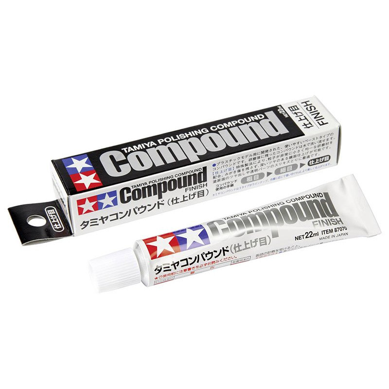 Compound pâte à polir grain ultra fin TAMIYA 87070