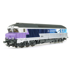 Locomotive diesel CC 72074 "En Voyage" SNCF analogique - ép V - HO 1/87 - JOUEF HJ2601