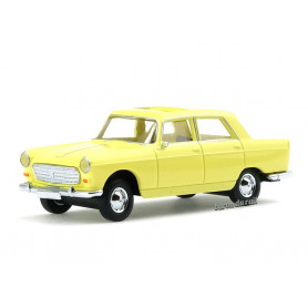 Peugeot 404 jaune - HO 1/87 - Brekina 29023