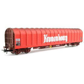 Wagon bâché Rils Kronembourg SNCF ép. V - HO 1/87 - JOUEF HJ6202