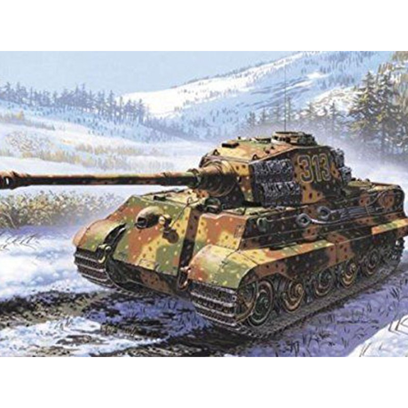 ITALERI 7004 - 1/72 - Char d'assaut King Tiger - WWII